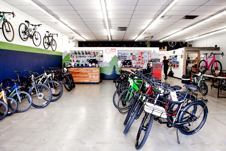 Big Stump Bikes Bicycle store in Olympia Washington