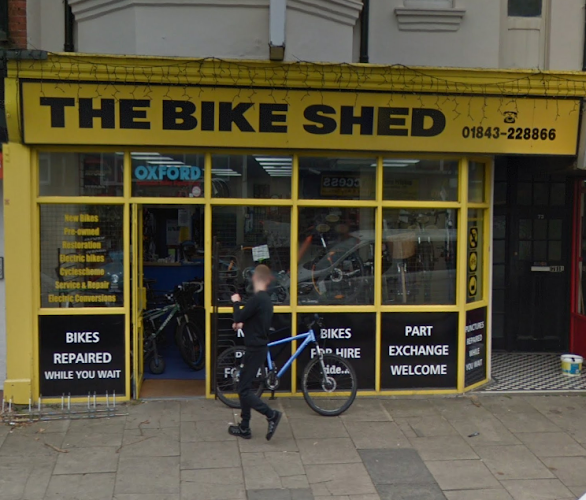 The Bike Shed Bicycle store in Margate
