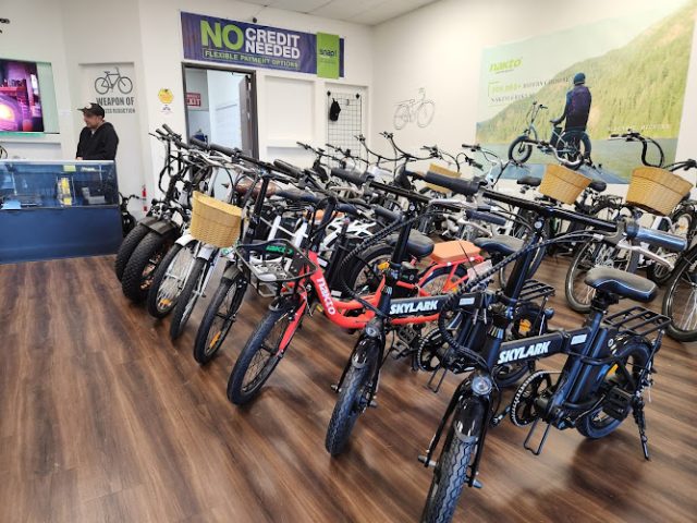 NAKTO EBIKE LA Showroom Electric bicycle store in Cerritos,California