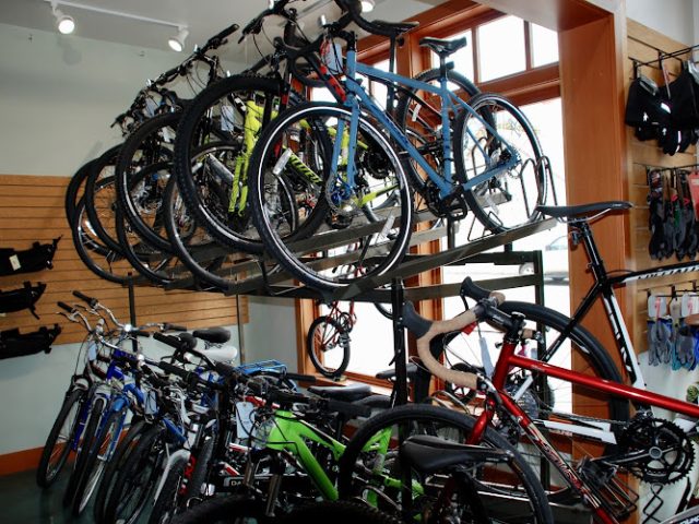 Sockeye Cycle Bicycle store in Skagway,Alaska