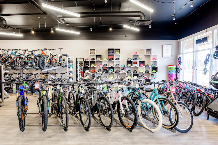 Cranky's Bike Shop Riverbend Square Bicycle store in Edmonton Alberta