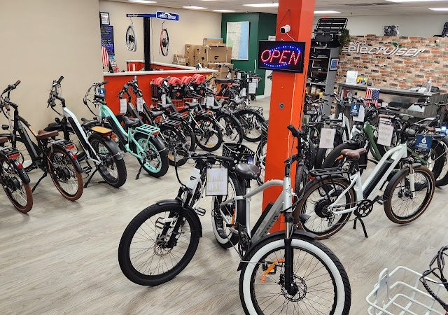 ELECRUISER ELECTRIC BIKES Since 2021. Serving Boca Raton Delray Deerfield Beach e-Bikes. eBike Sales Service Scooter Repair Electric bicycle store in Boca Raton,FL