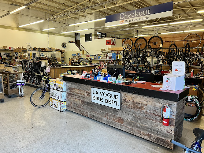 La Vogue Cyclery Bicycle store in Hoquiam Washington