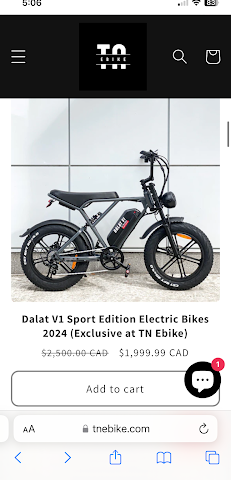 TN Ebike Electric bicycle store in CA Ontario
