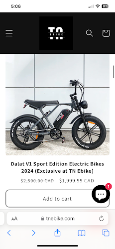TN Ebike Electric bicycle store in CA Ontario