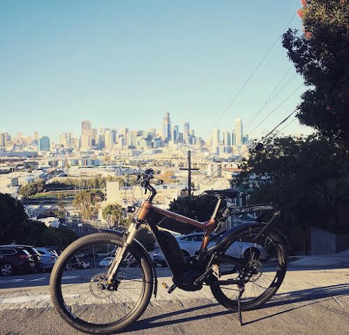 The New Wheel Electric Bikes Electric bicycle store in Larkspur,California