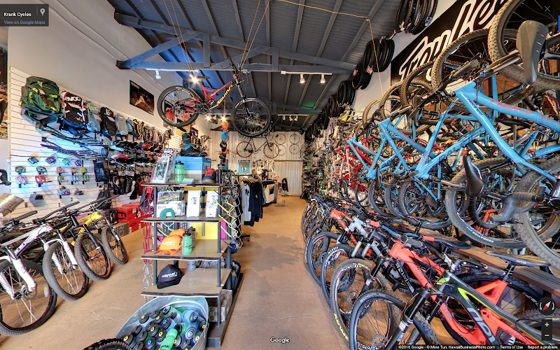 Krank Cycles Bicycle store in Makawao Hawaii