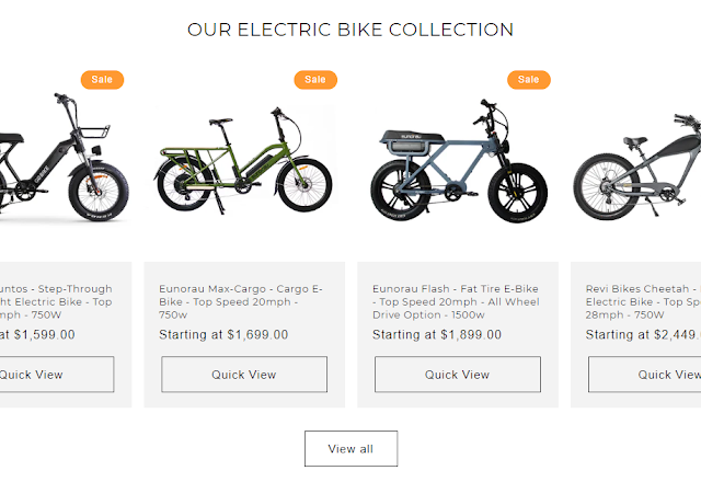 Electric Whispering Electric bicycle
  store 