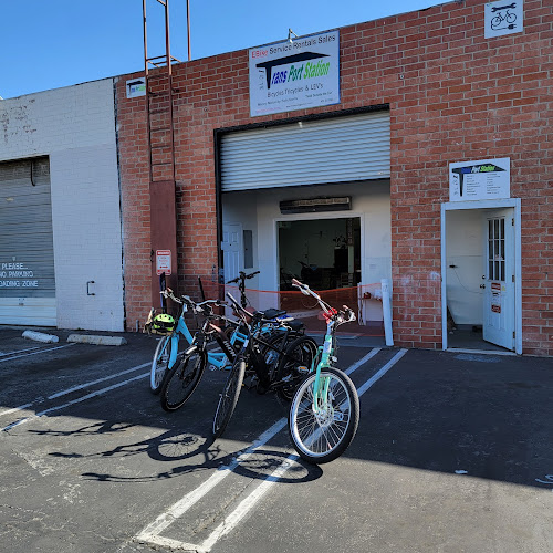 Trans Port Station Bicycle repair shop in Los Angeles California