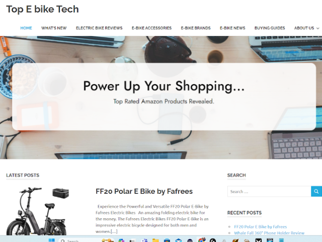 Top Ebike Tech Electric bicycle store in