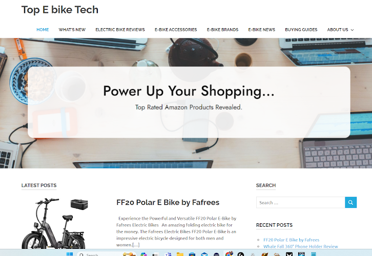 Top Ebike Tech Electric bicycle store in